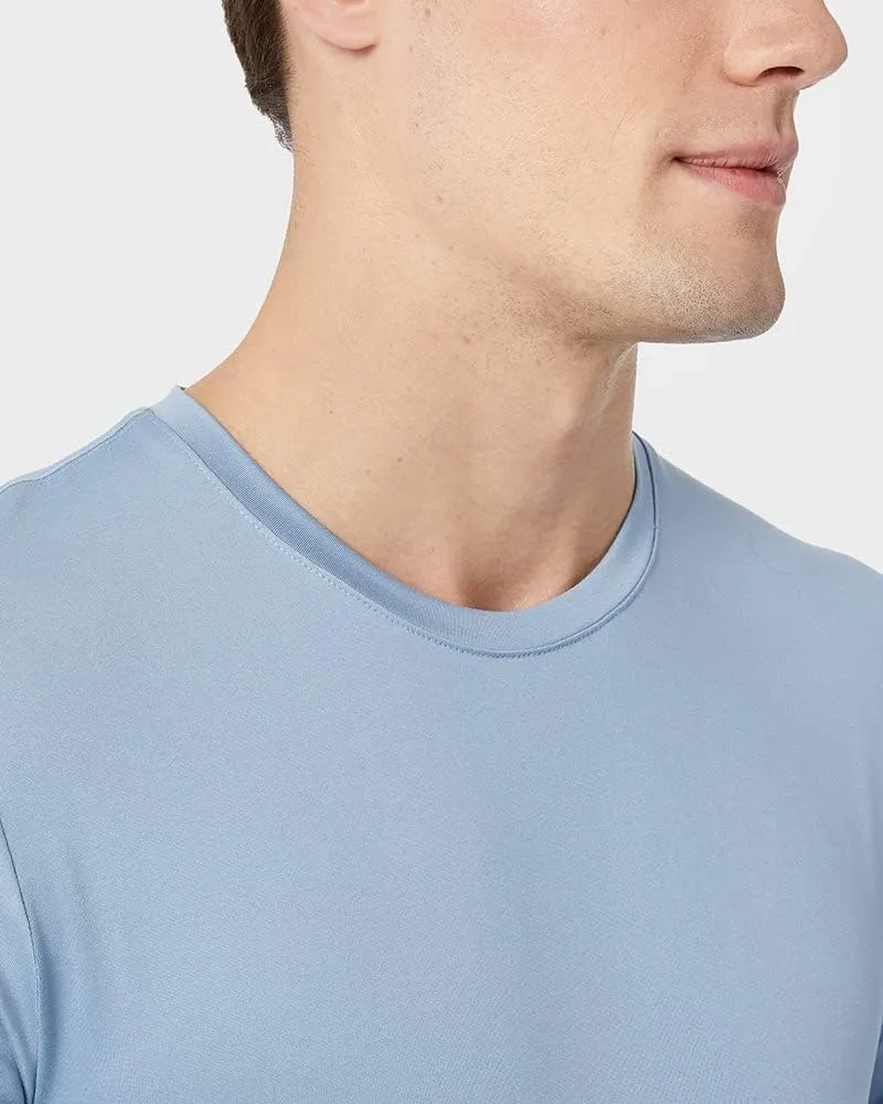 32 Degrees Men's Cool Classic Crew T-Shirt | Anti-Odor | 4-Way Stretch | Moisture Wicking