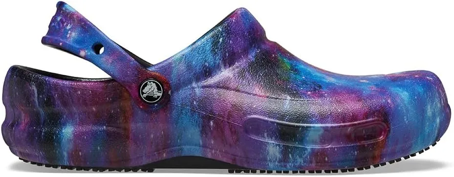 Crocs Unisex-Adult Bistro Graphic Clogs, Slip Resistant Work Shoes