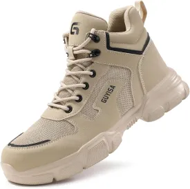 Lightweight Work Safety Shoes Steel Toe Industry Construction Slip Resistant Sneakers