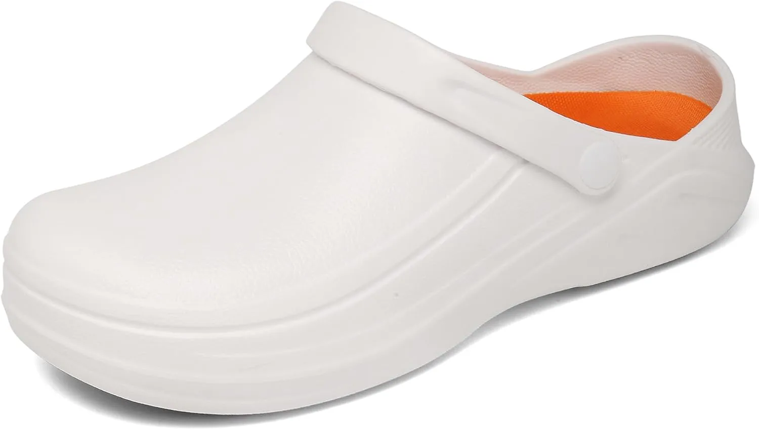 ZEENXIUYA Chef Shoes for Men Zapatos para Cocina Hombres Women Non Slip Waterproof Kitchen Work Clogs Comfortable Nursing Food Service Indoor and Outdoor Office Seaside Black